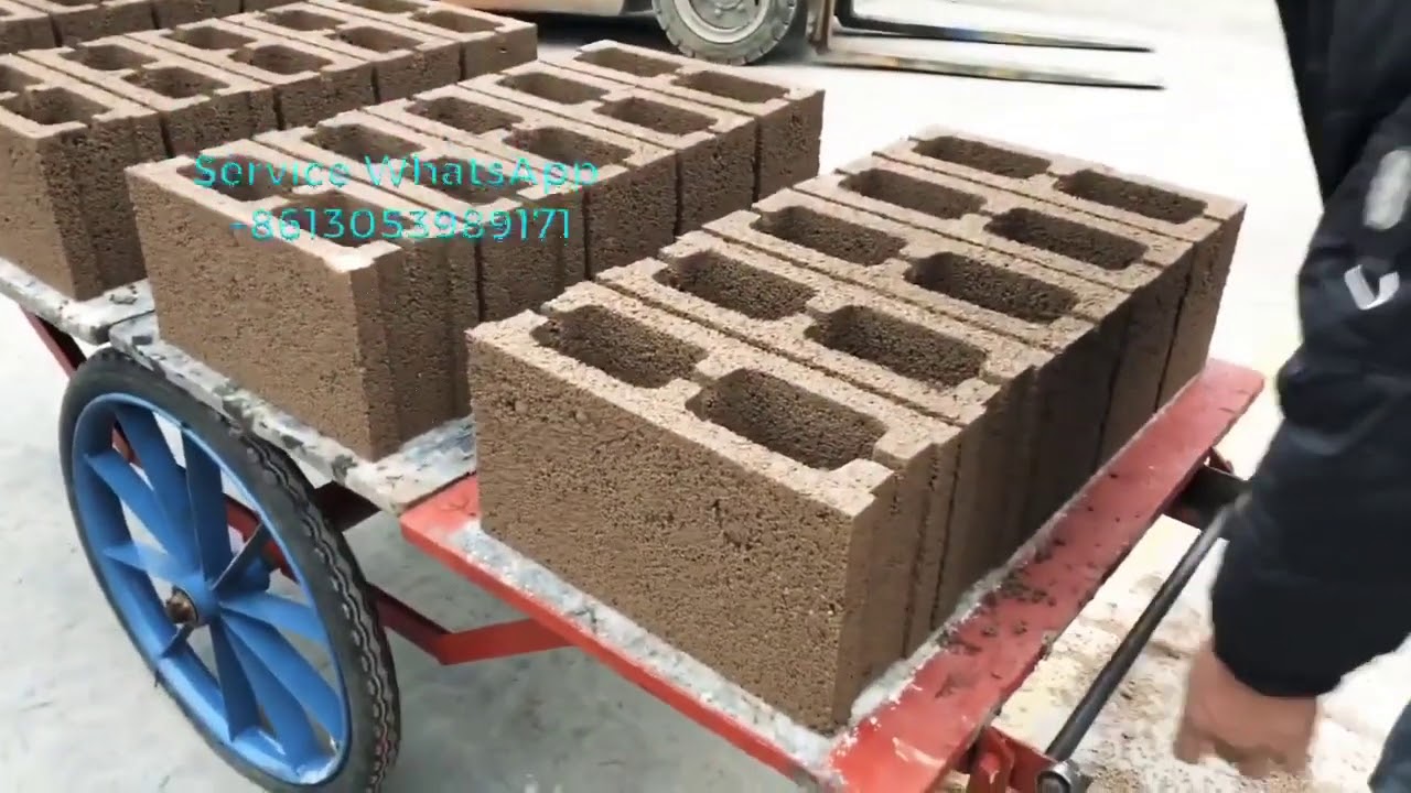 One reason why your concrete hollow block are not good Pressure density