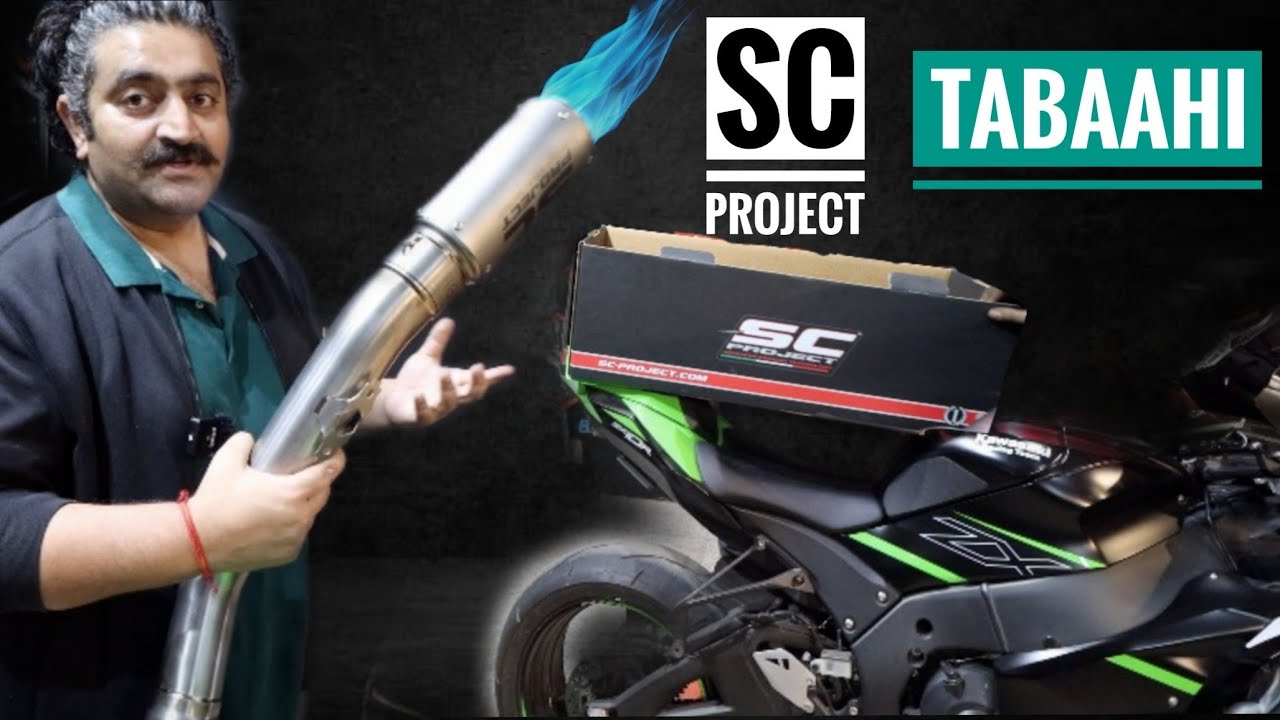 India'S 1St Sc Project Exhaust Installed In Zx10R 2021 - Youtube