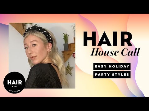 Holiday Cocktail Party Styles | Hair House Call | Hair.Com By L'oreal