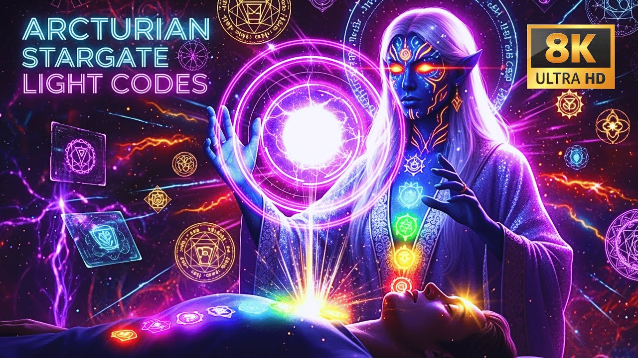 ARCTURIAN STARGATE LIGHT CODES 🌠 Starseed Activation Meditation & Soul ...