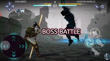Shadow Fight 3 gameplay(187)/Chapter 4 Story Mode "SHADOW LORD"/BOSS BATTLE/Defeating Shadow Marcus