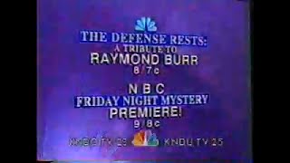 KNDO/NBC commercials, 10/19/1993 part 2