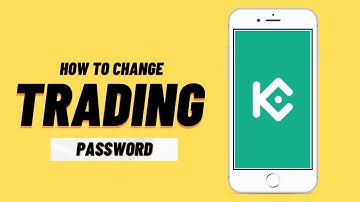 How to Change Trading Password on KuCoin