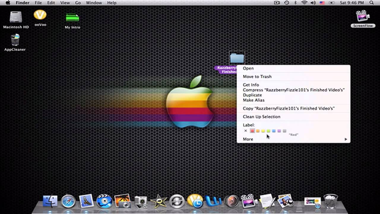 How To: Keep Your DeskTop Clean (Mac) - YouTube