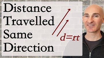 Distance Traveled - Same Direction