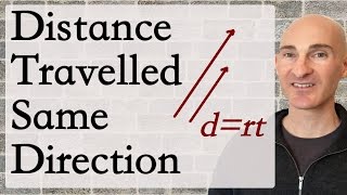 Distance Traveled - Same Direction