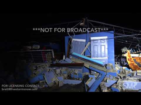 2 23 19 Columbus, MS Tornado Damage Many Structures Vehicles and Infrastructure Heavily Damaged