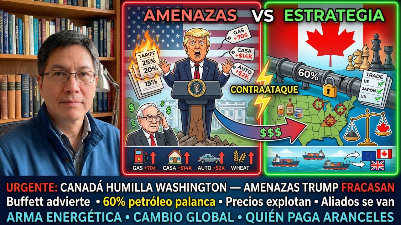 AHORA: Canadá humilla Washington — amenazas Trump fracasan, Buffett expone catástrofe total