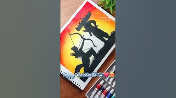 Dussehra special drawing 🙏🏻😍 #shorts #durgapuja