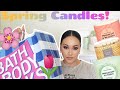 BATH & BODY WORKS SPRING CANDLE HAUL 2022! MY FAVORITE BATH & BODY WORKS SPRING CANDLES!