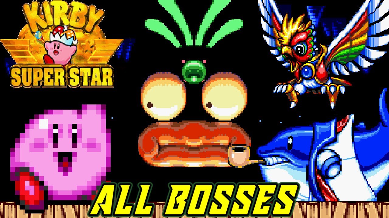 Kirby Super Star Ultra - All Bosses 