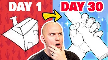 LEARN TO DRAW IN 30 DAYS! (exercises + schedule)