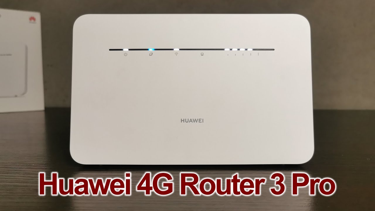 Levere utilsigtet masse Huawei 4G router 3 Pro Review. Heaps of features but at a price - YouTube