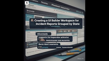 Creating a UI Builder Workspace for Incident Reports Grouped by State | Step-by-Step Guide