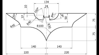 Autocad Batman Logo Tutorial