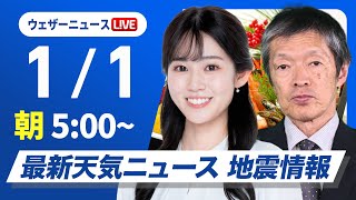 ウェザーニュースの配信のサムネイル画像