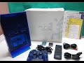 Unboxing Sony Playstation 2 Ocean Blue LIMITED EDITION  (SCPH-3700) JAPONES