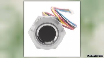 R503 Circular Round RGB Ring Indicator LED Control DC33V MX106Pin Capacitive Fingerprint Module