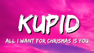 KUPID, Medusa - All I Want For Christmas Is You (Techno Remix) (Lyrics)