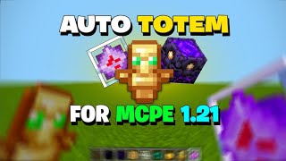 BEST Auto Totem Mod For MCPE 1.21+ 🔥 | Auto Totem Addon For MCPE ⚡🛡️ (PvP & Survival ⚔️) screenshot 3