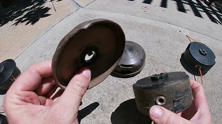 Overview of common bump-feed heads and troubleshooting a broken SpeedFeed Trimmer head