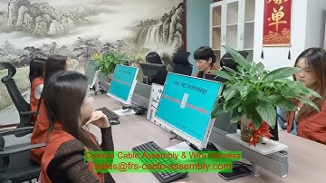 Lắp ráp cáp tùy chỉnh Lắp ráp Ferrule 25WIM LVDS Cáp 20472 LVDS Cáp 250mm Micro Coax Speed Type Loại