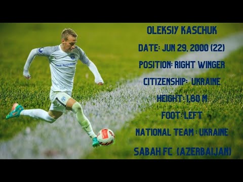 Ukranian talent OLEKSİY KASCHUK Goals, Skills, Assists 2022-2023