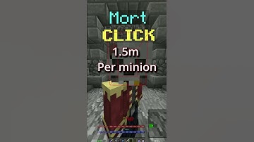 Best Minion in Hypixel Skyblock #shorts #hypixelskyblock #hypixel