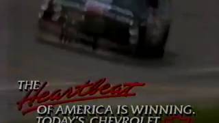 Chevrolet Lumina Wins NASCAR Manufacturer's Championship 7 Years In A Row TV Ad 1990