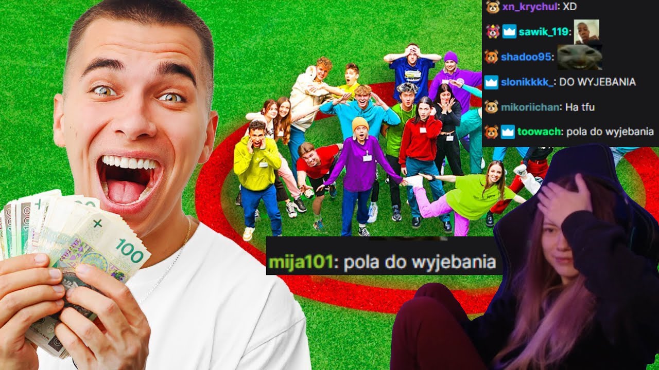 Kasix ogląda OSTATNIA OSOBA W KOLE WYGRYWA! (T5M2 ODC 1) + chat reakcja