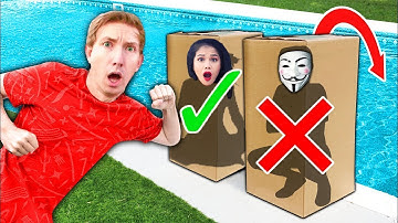 DONT Push Vy Qwaint & CWC into Pool Water Mystery Box Meeting - Project Zorgo Hacker Challenge