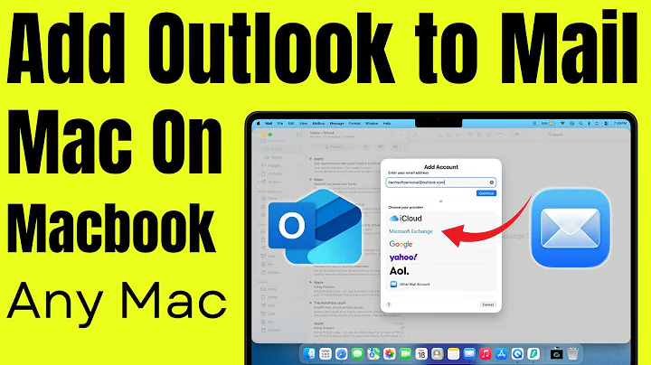 How To Add Outlook Email To MacBook and Mac (2025)