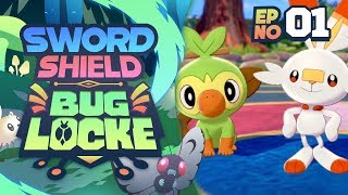 IT IS FINALLY HERE! Pokemon Sword and Shield BugLocke | Episode 1