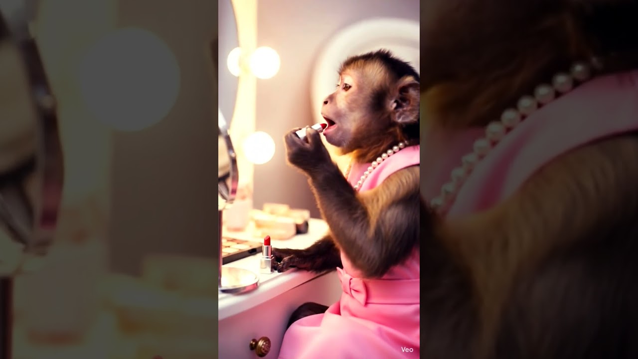 ❤Monkey makeup❤குரங்கின் மேக்கப்🥰