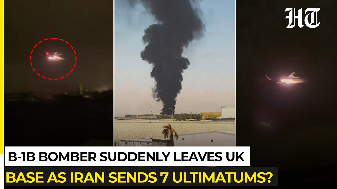 The Last Thing Iran Wanted to See Leaving UK Tonight? Fairford Goes Quiet No More as B-1B Lifts Off