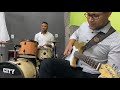 TESTE DE OUVIDO & BANDA COM 3 MÚSICOS / Veja no que deu | Tocamos sem baixista!! #guitarcam