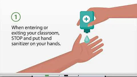 Staying Safe and Healthy at School – Stop and Sanitize