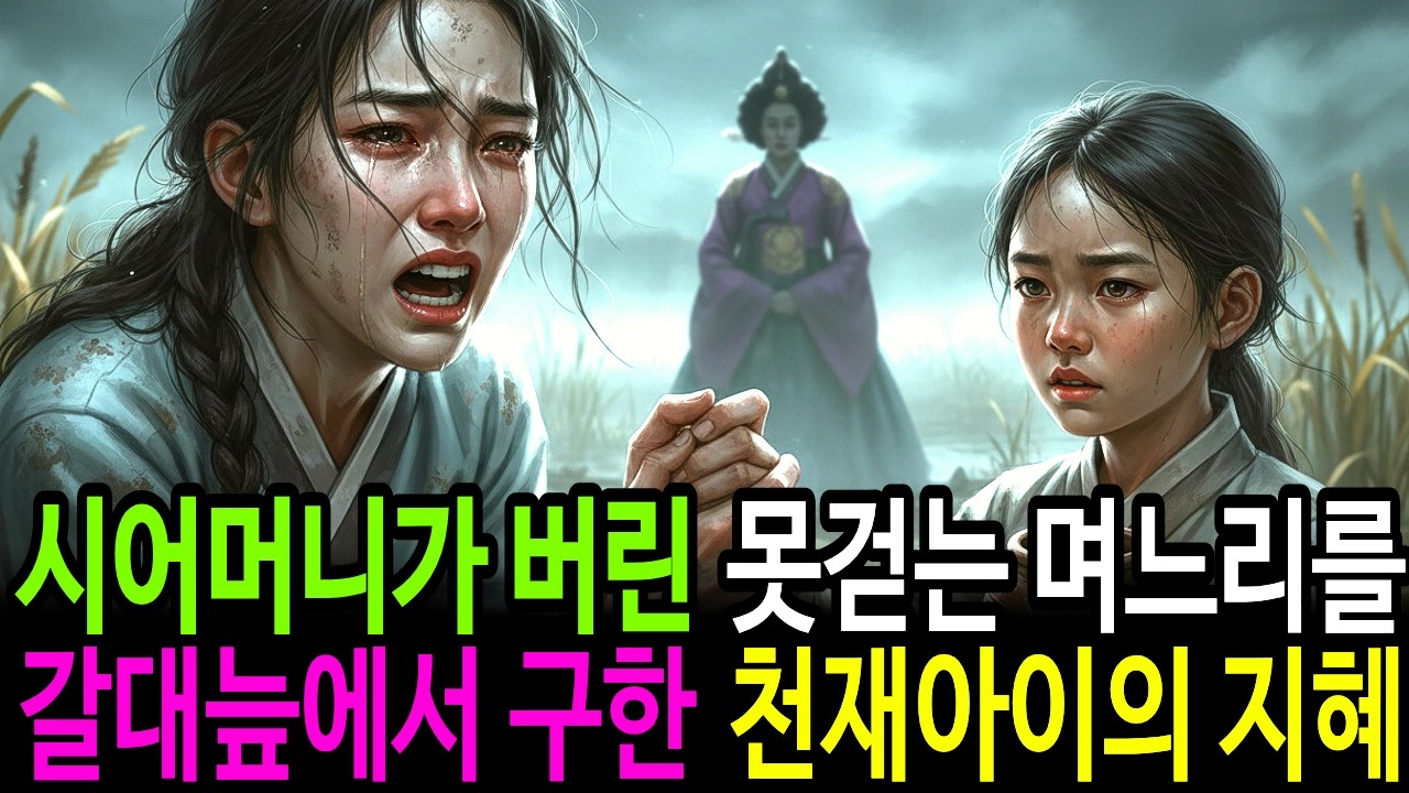 시어머니가 늪에 버린 못 걷는 며느리, 천재 꼬마가 살려내 벌어진 소름 돋는 이야기 [조선 야담]ㅣ민담ㅣ설화ㅣ전설ㅣ조선야담ㅣ옛날이야기ㅣ오디오북ㅣ수면ㅣ잠잘때ㅣ권성징악ㅣ효도