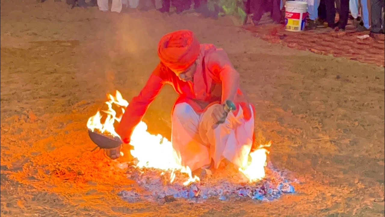 पुरनाथ लेगा जसनाथी द्वारा शानदार अग्नि नृत्य || Purnathlega jasnathi Agni narty Marwadi Video