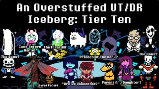 An Overstuffed UnderTale & DeltaRune Iceberg Explained | Tier Ten | The Depths