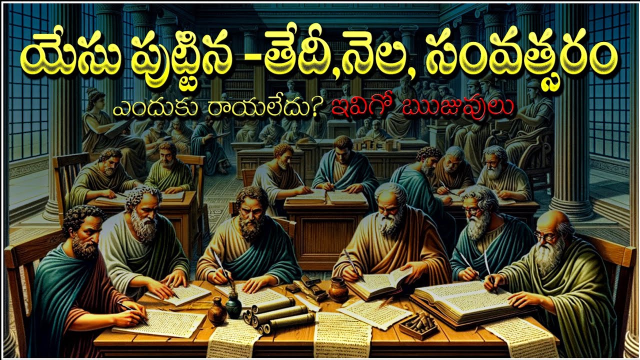JESUS BIRTH - యేసు పుట్టుక తేదీ నెల సంవత్సరం -DATE, MONTH, YEAR WHY NOT MENTIONED IN THE BIBLE PROOF