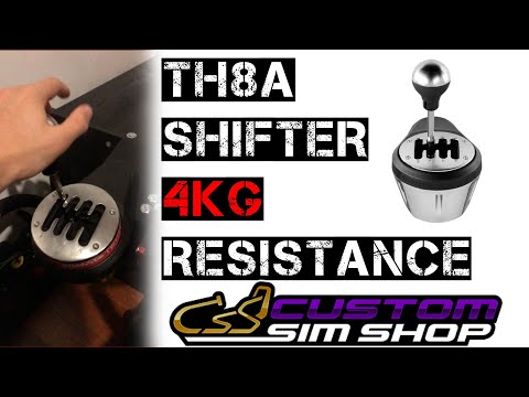 TH8A Shifter 4KG Resistance | Custom Sim Shop H-pattern improvement mod | #shorts