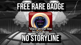 How to get Voice in the Sea Badge AQW