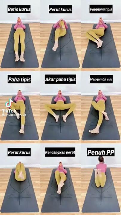 Tips Gerakan Olahraga Rebahan ( Tiduran ) by Lhiaocky channel