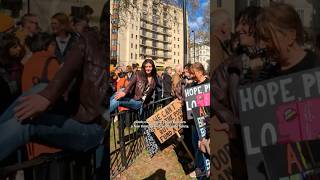 #protest #togetheralliance #london #vlog #creative #filming #antifarright #greenparty #chill