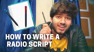 How to write a Radio Script ? | Things to keep in mind | Radio tips | rjrushabh #radio #radioscript