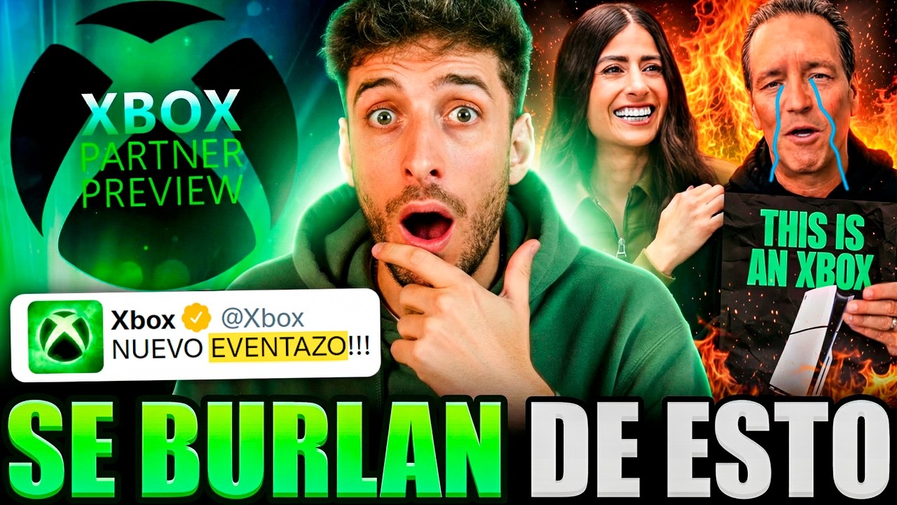 🚨 Asha Sharma hace lo que Phil Spencer NUNCA pudo | XBOX PARTNER PREVIEW Leaks & Rumores