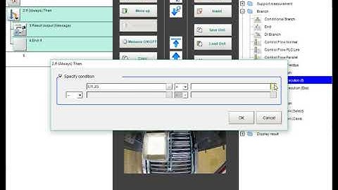 FH OMRON conditional branch output on NG only