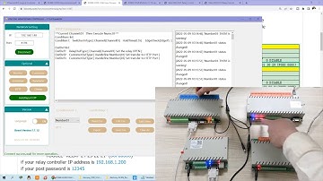 one input module (COLB) automatic control different multi-relay boards