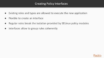 Advanced SELinux System Administration Creating New Application Domains